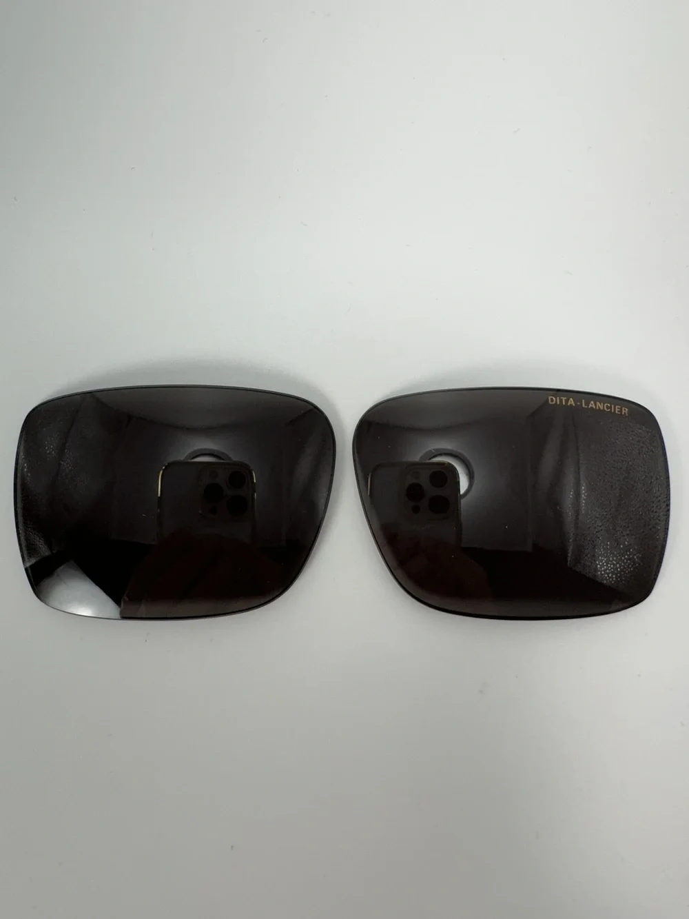 Dita Lancier DLS404-02 Sunglasses Replacement Lenses 56mm Grey New